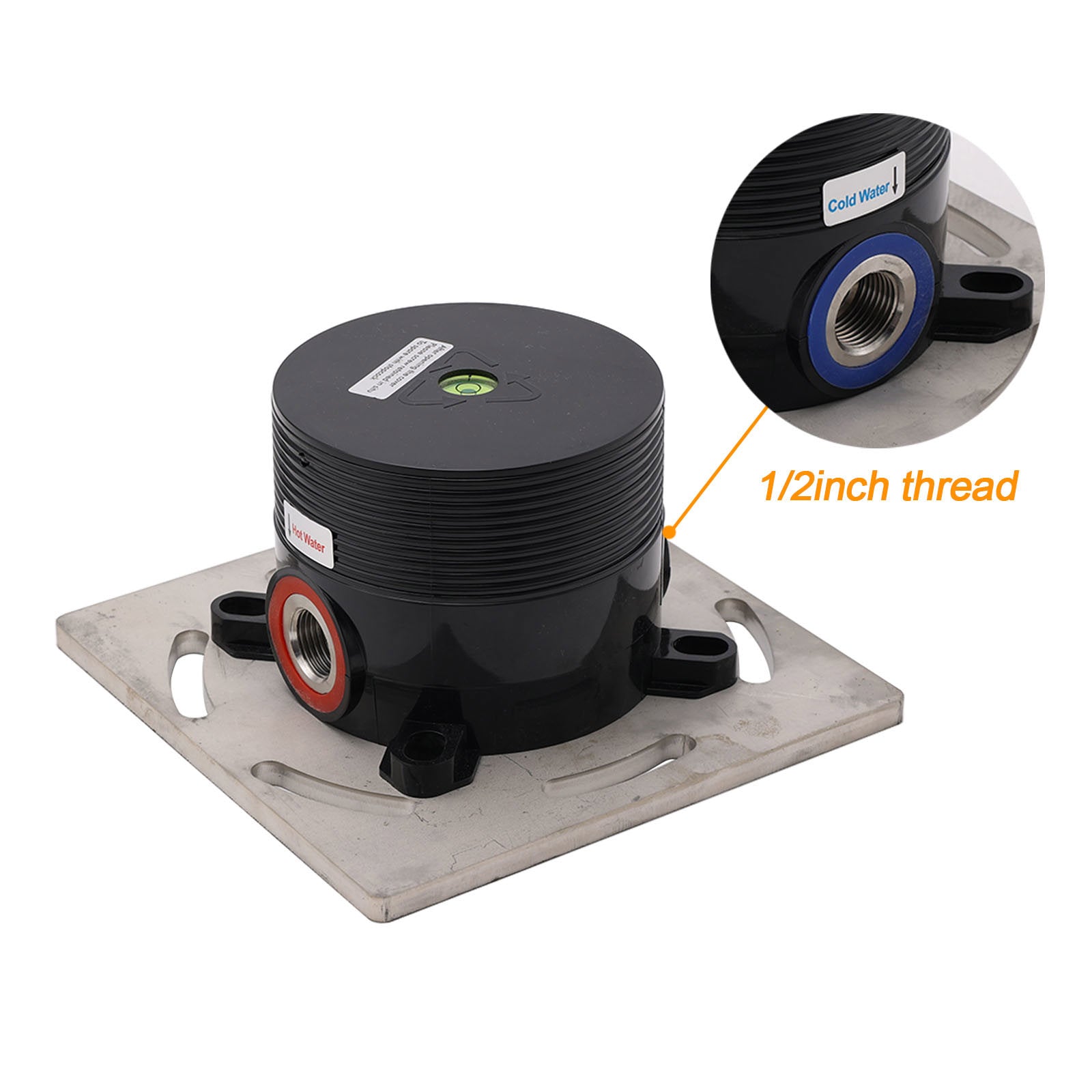 WELS Brushed Gold Twin Shower Handset Combo Set Outdoor Washing 10