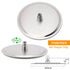 Watermark Brushed Nickel Dual Shower Handset Combo Outdoor Round 10" Head 316SUS