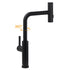 WELS Matte Black 3-Mode Spray Pull Out Kitchen Mixer Sink Laundry Faucet Tapware