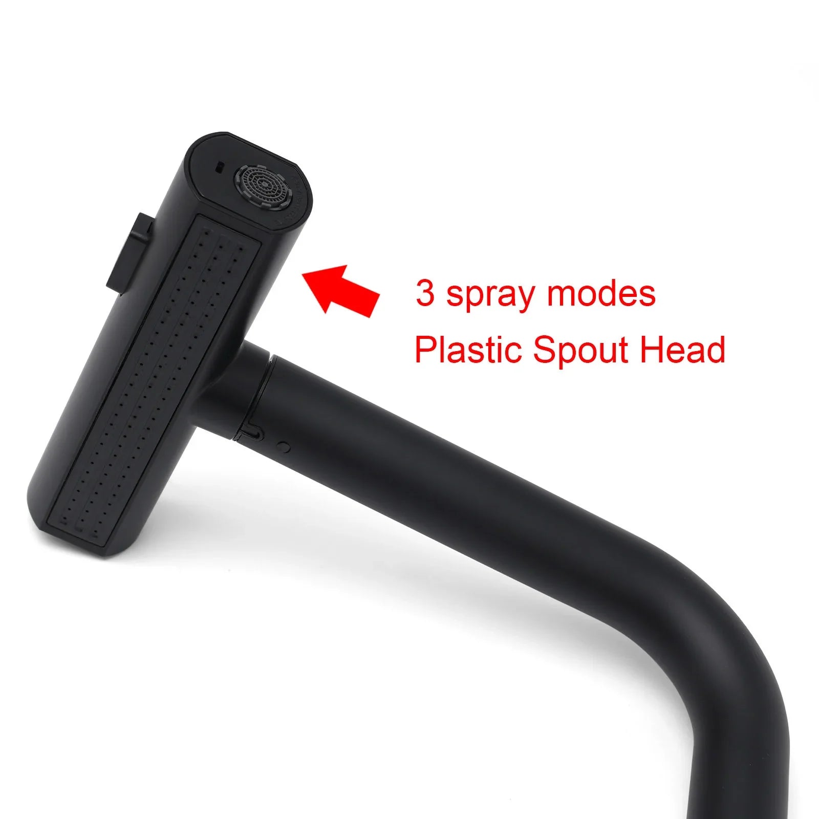 WELS Matte Black 3-Mode Spray Pull Out Kitchen Mixer Sink Laundry Faucet Tapware