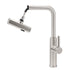 Brushed Nickel 3-Mode Kitchen Mixer Pull Out Down Sink Laundry Faucet Tap WELS