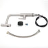 Brushed Nickel 3-Mode Kitchen Mixer Pull Out Down Sink Laundry Faucet Tap WELS