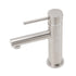 Brushed Nickel Basic Round Bathroom Basin Mixer Laundry Vanity Sink Faucet Tap