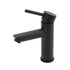 WELS Black 7.5L/min Kitchen Laundry Round Basin Mixer Vanity Sink Faucet Tap Set