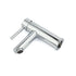 WELS Chrome Short Kitchen Laundry Round Basin Mixer Vanity Sink Faucet Tap Set