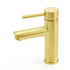 Brushed Gold 7.5L/min Kitchen Laundry Round Basin Mixer Vanity Sink Faucet Tap