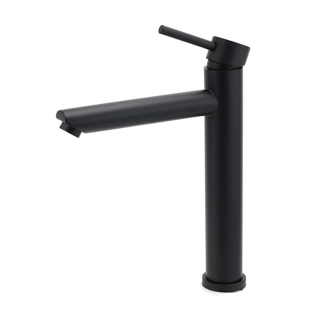 Basin Mixer – Matte Black, WELS 4‑Star 7.5L/min, Stainless Steel