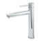 WELS 7.5L/m Round Tall Laundry Basin Mixer Vanity Sink Faucet Tap Polish Chrome