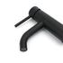 WELS Kitchen Laundry Round Standard Basin Mixer Vanity Sink Faucet Tap Black Set