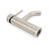 Brushed Nickel Round Curve Kitchen Laundry Basin Mixer Vanity Counter Top Faucet