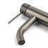 WELS Gun Metal Grey Kitchen Laundry Round Basin Mixer Vanity Sink Faucet Tap Set