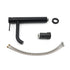 Matt Black Tall Laundry Round Curve Spout Basin Mixer Vanity Sink Faucet Tapware