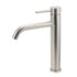 Brushed Nickel Tall Kitchen Laundry Basin Mixer Vanity Curve Sink Faucet Tap Set