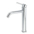 WELS Chrome Tall Basin Kitchen Laundry Mixer Vanity Sink Faucet Tap Curve Outlet