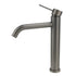 WELS Gunmtal Grey Tall Kitchen Laundry Basin Mixer Vanity Sink Faucet Tap Valve
