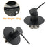 Matt Black Round Bath Concealed Shower Mixer Valve Hot Cold Water Tap Watermark