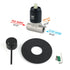 Matt Black Round Bath Concealed Shower Mixer Valve Hot Cold Water Tap Watermark