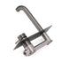WELS Gun Metal Round Wall Basin Mixer Vanity Sink Tap Hot Cold Faucet Spout