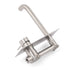 WELS Round Wall Mounted Basin Vanity Mixer Bath Tub Faucet Spout Brushed Nickel