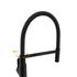 Matt Black Kitchen Sink Basin Mixer 360º Swivel Faucet Tap Pull Out Spout WELS