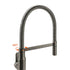WELS Gun Metal Stainless Steel Pull Out Swivel Kitchen Mixer Sink Tap Spout Faucet