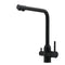 Matt Black 3 Ways Kitchen Mixer Tap Pury Water Sink Faucet 360 Swivel Spout Outlet
