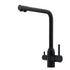 Matt Black 3 Ways Kitchen Mixer Tap Pury Water Sink Faucet 360 Swivel Spout Outlet