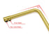 WELS Brushed Gold 3 Ways Kitchen Mixer Tap Swivel Spout Pure Water Sink Faucet Set