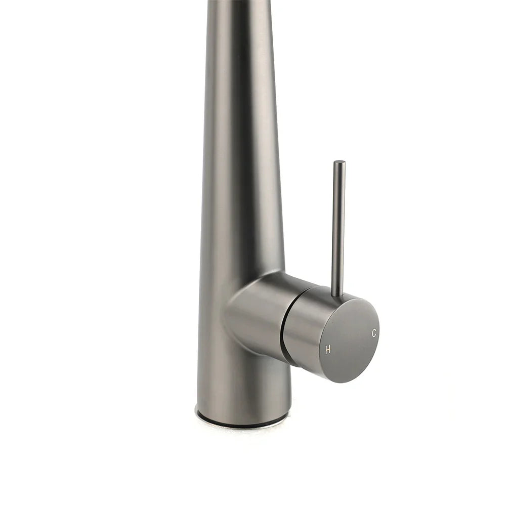 WELS Gun Metal Pull Out 2 Modes Spray Spout Kitchen Sink Tap Basin Faucet Mixer