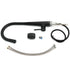 Matt Black Pull Out Long Hose Kitchen Sink Tap Round Basin Mixer Faucet Spout