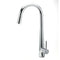 WELS Chrome Pull Out Kitchen Sink Tap Round Basin Mixer Faucet Flexible Spout