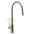 Brushed Nickel 2 Way Spray Kitchen Mixer Tap Pull Out Sink Laundry Swivel Faucet