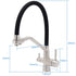 Brushed Nickel 3 Way Pull Down Kitchen Mixer Pure Drinking Water Sink Tap Spout