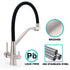Brushed Nickel 3 Way Pull Down Kitchen Mixer Pure Drinking Water Sink Tap Spout