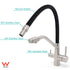 Brushed Nickel 3 Way Pull Down Kitchen Mixer Pure Drinking Water Sink Tap Spout
