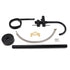 WELS Matt Black Bathtub Filler Free Standing Mixer Faucet Tap Spout HandHeld Set
