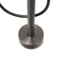 Gun Metal Bathtub Mixer Tap Free Standing Faucet Spout With Handheld Shower Set