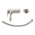 WELS Brushed Nickel Kitchen Laundry Round Basin Mixer Vanity Sink Faucet Tap Set
