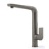 Luxury Gun Metal Round Kitchen Mixer Sink Tap Swivel Laundry Faucet Spout WELS