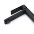 WELS Matt Black Square Short Basin Mixer Vanity Sink Faucet Laundry Spout Tap