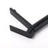 WELS Matt Black Square Short Basin Mixer Vanity Sink Faucet Laundry Spout Tap