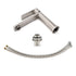 Brushed Nickel Standard Basin Mixer Vanity Sink Faucet Kitchen Laundry Spout Tap