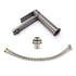 Gun Metal Rounded Square Short Basin Mixer Vanity Sink Faucet Laundry Spout Tap