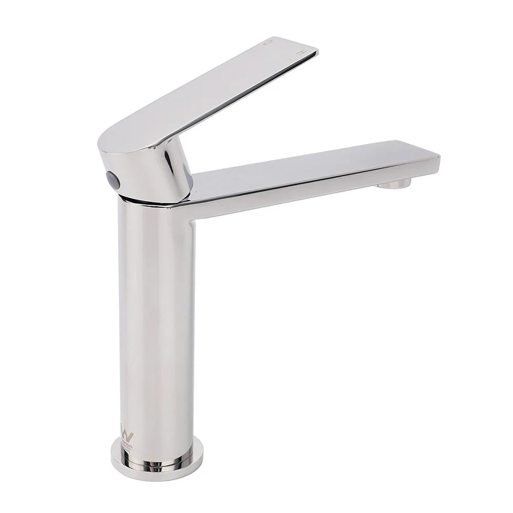 WELS Chrome Short Basin Mixer Vanity Sink Faucet Kitchen Laundry Spout Tap Set