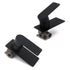 Matte Black Rectangle Shower Mixer Hot Cold Control Tap 35mm Ceramic Cartridge