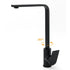 WELS Matte Black High Rise Gooseneck Kitchen Sink Laundry Mixer Faucet Tapware
