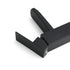WELS Classic Square Matt Black Basin Mixer Vanity Laundry Sink Faucet Tap Outlet