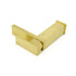 Brushed Gold 165mm Square Basin Mixer Faucet Hot Cold Tap Kitchen Laundry Vanity