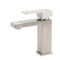 Square Classic 6L/m Basin Vessel Mixer Faucet Tap Kitchen Laundry Brushed Nickel