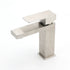 Square Classic 6L/m Basin Vessel Mixer Faucet Tap Kitchen Laundry Brushed Nickel